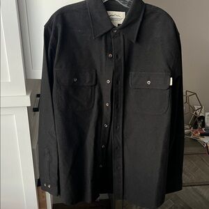 Kilimanjaro Black Button-Up Shirt